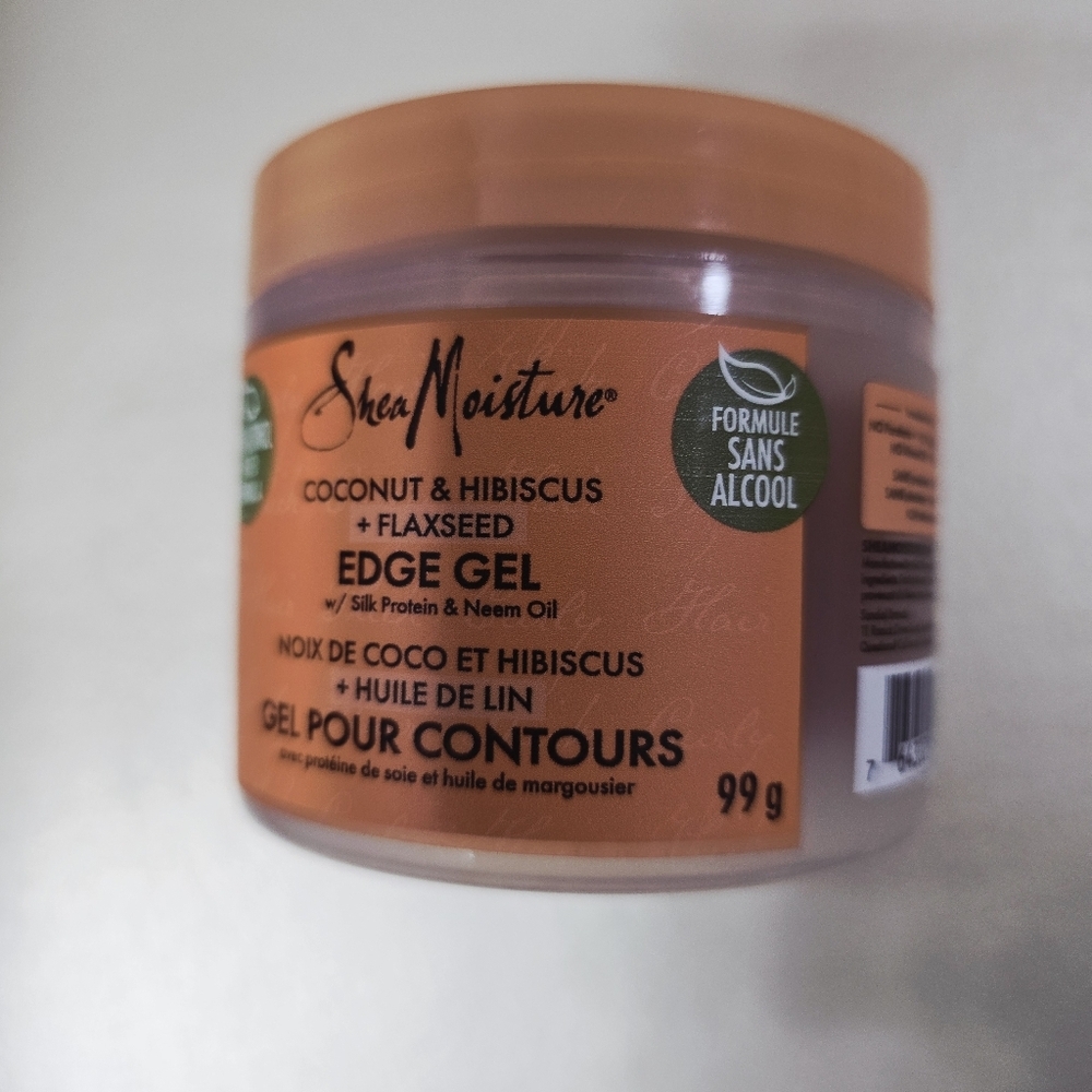 SheaMoisture Coconut & Hibiscus Edge Gel Hair Styling Silk Protein